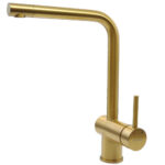 Змішувач кухонний Fabiano FKM 45 SS Nano Gold