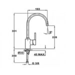 Кухонний змішувач Teka Alaior-XL H (ARK 915) (239151200) хром - Зображення 2
