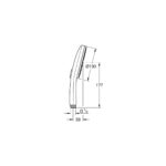 GROHE SPA Rainshower Aqua Ручний душ, 3 режими струменю (101676DC00) - Зображення 6