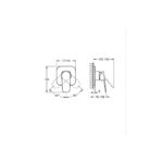Grohe Cubeo Одноважільний змішувач для душу (1018302430) - Зображення 5