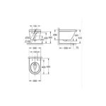Grohe Euro Ceramic Унітаз типу компакт настінного монтажу (102486SH00) - Зображення 5