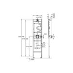 Grohe Rapido Shower Frame Інсталяція для установки душової системи (1039939990) - Зображення 5