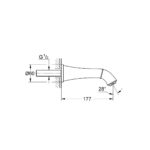 GROHE SPA Grandera Вилив для ванни (13341000) - Зображення 2