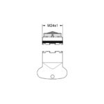 Grohe Аератор з зовнішньою різьбою M 24 x 1 (13926000) - Зображення 2