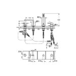 GROHE SPA Allure Комплект для ванни на 4 отворів (19316001) - Зображення 3