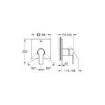 GROHE SPA Allure Одноважільний змішувач для душу (19317001) - Зображення 3