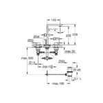 GROHE SPA Allure Змішувач для раковини на 3 отвори M-Size (20188001) - Зображення 3