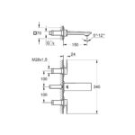 GROHE SPA Allure Змішувач для раковини на 3 отвори S-Size (20189002) - Зображення 3