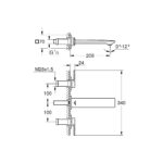 GROHE SPA Allure Змішувач для раковини на 3 отвори M-Size (20193002) - Зображення 4