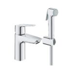 Grohe QuickFix Start Одноважільний змішувач для раковини S-Size із гігієнічним душем (23123003)