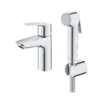 Grohe QuickFix Start Одноважільний змішувач для раковини S-Size із гігієнічним душем (23123003) - Зображення 4