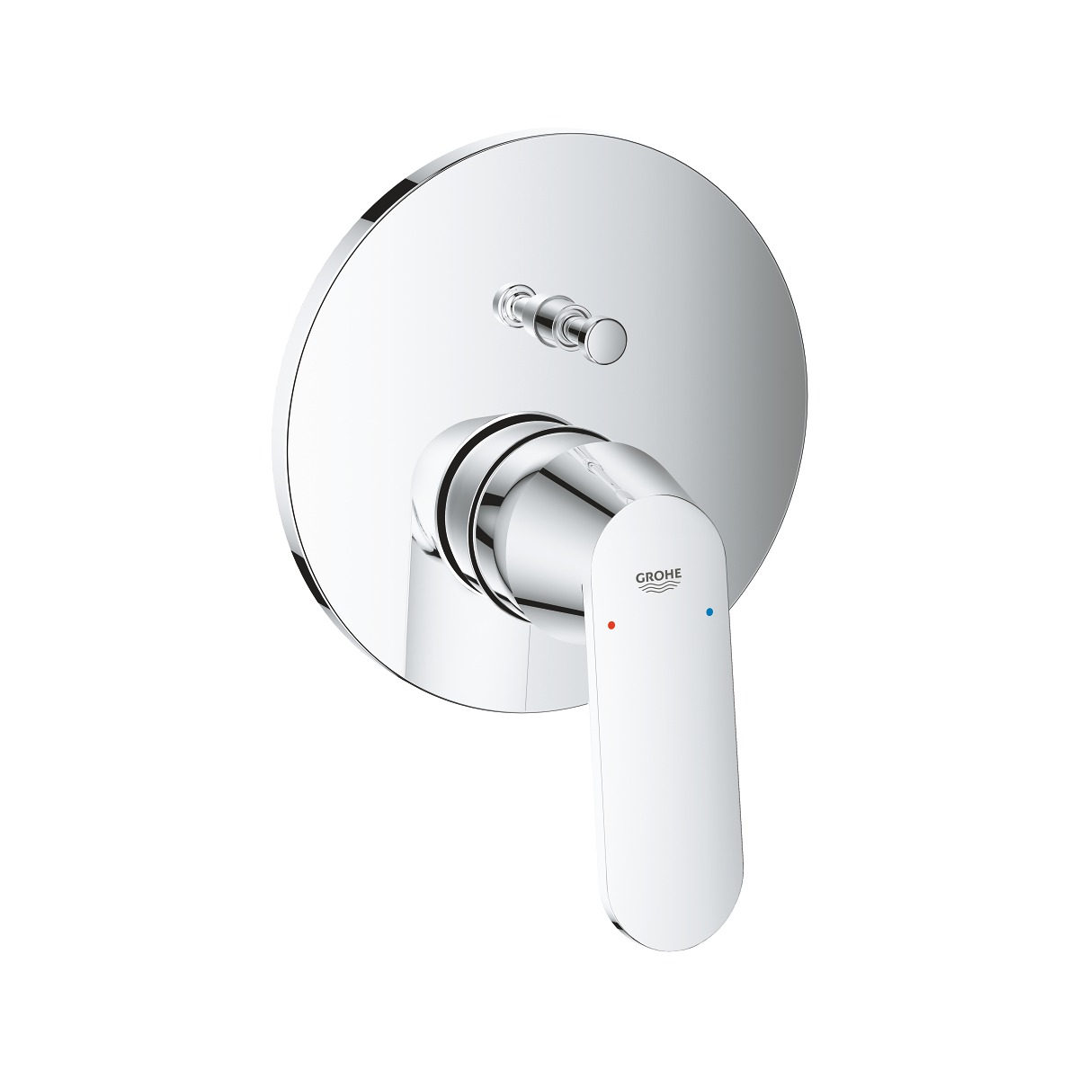 stage087-square-24045000-20725 Grohe Eurosmart Cosmopolitan Одноважільний змішувач на 2 виходи (24045000) - Зображення 1