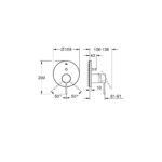 Grohe Essence Одноважільний змішувач на 2 виходи (24167KF1) - Зображення 5