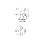 Grohe QuickFix Start Одноважільний змішувач для душу (24208002) - Зображення 2