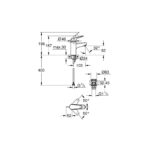 Grohe Swift Одноважільний змішувач для раковини 3/8" S-розміру (24319001) - Зображення 5
