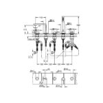 GROHE SPA Allure Комплект для ванни на 5 отворів (25221001) - Зображення 3