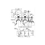GROHE SPA Atrio Private Collection Комплект для ванни на 5 отворів (25226GN0) - Зображення 8