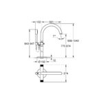 GROHE SPA Atrio Private Collection Змішувач для ванни (25229KF0) - Зображення 8