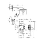Grohe Eurosmart Прихована душова система з Tempesta 250 (25288000) - Зображення 4