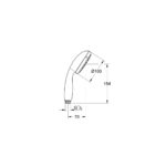 Grohe QuickFix Vitalio Go 100 Ручний душ, 1 режим струменю (26189000) - Зображення 5
