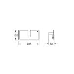 Grohe Поличка GROHE EasyReach (26362LN1) - Зображення 4