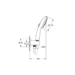 Grohe Tempesta 110 Душовий набір, 2 режими струменю (26406003) - Зображення 7