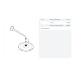 Grohe Rainshower 310 Mono Верхній душ з душовим кронштейном 422 мм, 1 режим струменя (26557000) - Зображення 4