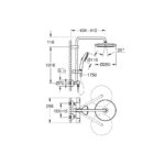 Grohe Tempesta System 250 Душова система з термостатом для настінного монтажу (26670001) - Зображення 7