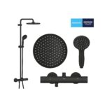 Grohe Vitalio Start 250 Душова система з термостатом для настінного монтажу (266772430) - Зображення 3