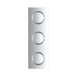GROHE SPA Grohtherm F Комплект верхньої монтажної частини для вентиля на 3 виходи (26880000) - Зображення 2