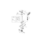 Grohe Tempesta Cube 110 Душовий гарнітур, 2 режими струменю (26907003) - Зображення 8