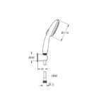 Grohe Tempesta 110 Душовий набір, 3 режими струменю (26920003) - Зображення 8