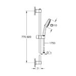 Grohe Quickfix Vitalio Comfort 110 Душовий гарнітур, 3 режими струменю (26932001) - Зображення 4