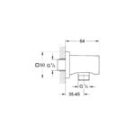 Grohe Rainshower Підключення душового шлангу (27076000) - Зображення 2