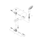 Grohe QuickFix Vitalio Joy Mono Душовий гарнітур, 1 режим струменя (27322000) - Зображення 3