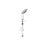 Grohe QuickFix Vitalio Joy 110 Mono Душовий набір, 1 режим струменю (27324000) - Зображення 3