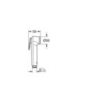 Grohe Tempesta-F Trigger Spray 30 Ручний душ, 1 режим струменю (27512001) - Зображення 3