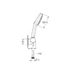 Grohe Tempesta Cube 110 Душовий набір, 3 режими струменю (27584003) - Зображення 8