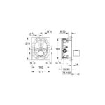 GROHE SPA Grohtherm F Панель термостату (27619000) - Зображення 6