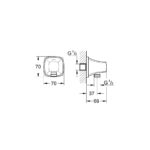 GROHE SPA Grandera Підключення душового шлангу (27970DA0) - Зображення 3