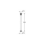 Grohe Silverflex TwistStop Душовий шланг 1500мм (28364001) - Зображення 7