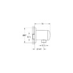 Grohe Relexa Підключення душового шлангу (28671000) - Зображення 5