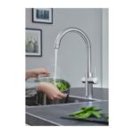 Grohe Стартовий комплект Grohe Red DUO з бойлером розміру L і змішувачем, вилив С, хром (30079001) - Зображення 3