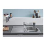 Grohe Мийка для кухні 860 x 500 мм з ексцентриком, 1 чаша (31552SD1) - Зображення 6