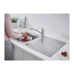 Grohe Мийка для кухні 1000 x 500 мм з ексцентриком, 1 чаша, матова (31563SD1) - Зображення 6
