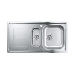 Grohe Мийка для кухні 970 x 500 мм з ексцентриком, 2 чаши, матова (31564SD0) - Зображення 4