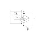 Grohe Мийка для кухні 518 x 510 мм, 1 чаша, матова, в рівень зі стільницею (31583SD1) - Зображення 4