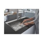Grohe Мийка для кухні 846 x 510 мм, 1 чаша, матова, в рівень зі стільницею (31584SD1) - Зображення 5