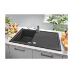 Grohe Мийка для кухні 860 х 500 мм, Granite Black (31640AP0) - Зображення 4