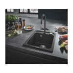 Grohe Мийка для кухні 400 х 500 мм, Granite Black (31650AP0) - Зображення 3